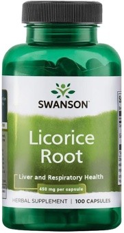 Swanson Swanson Licorice Root 450 mg, 100 капс. 